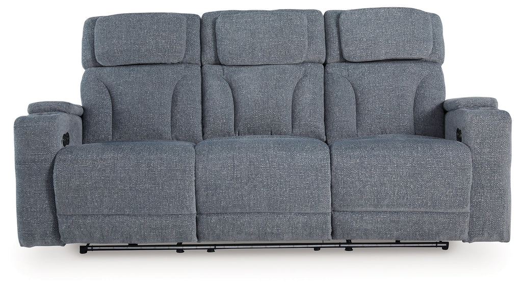 Studio Cave Steel Power Reclining Sofa and Loveseat