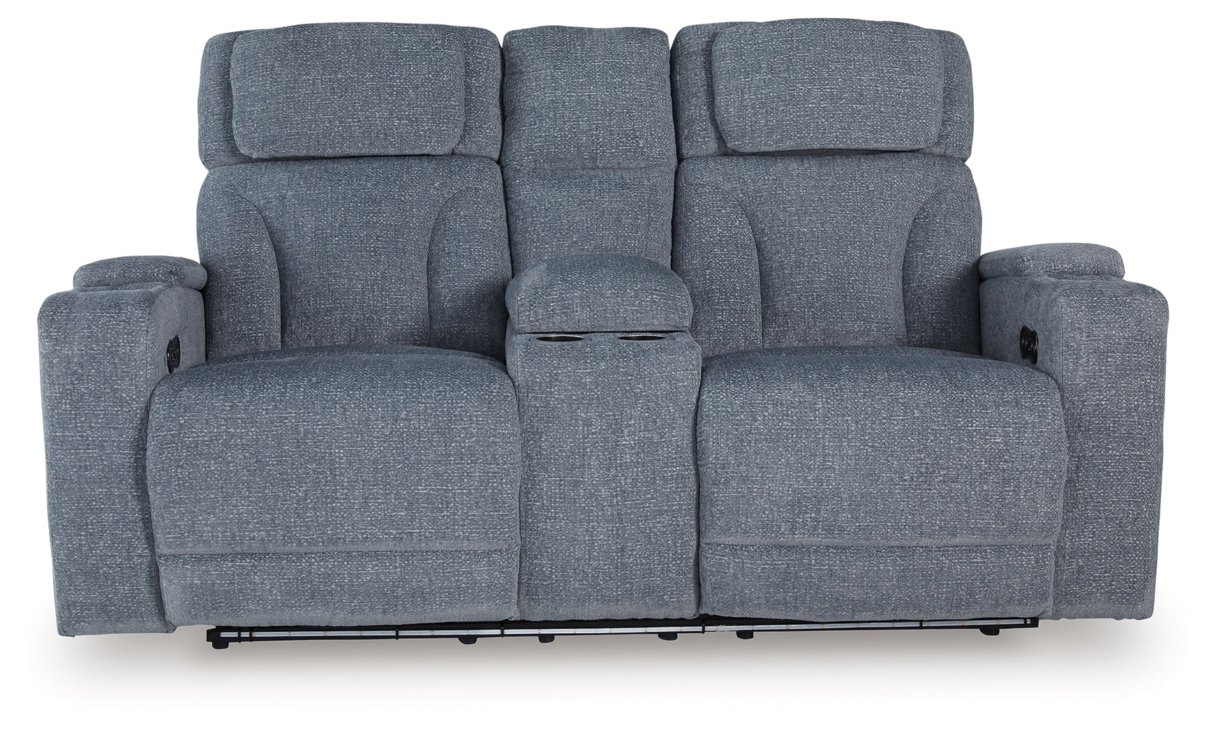 Studio Cave Steel Power Reclining Sofa and Loveseat