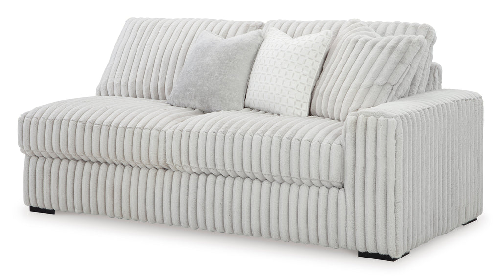 Stupendous Alloy 2-Piece Left Arm Facing Sectional with Chaise