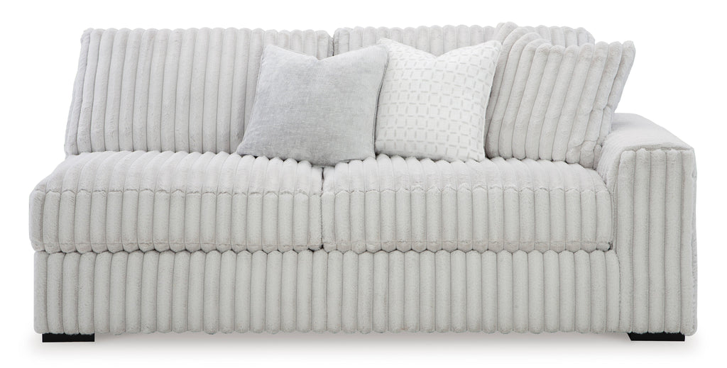 Stupendous Alloy 2-Piece Left Arm Facing Sectional with Chaise