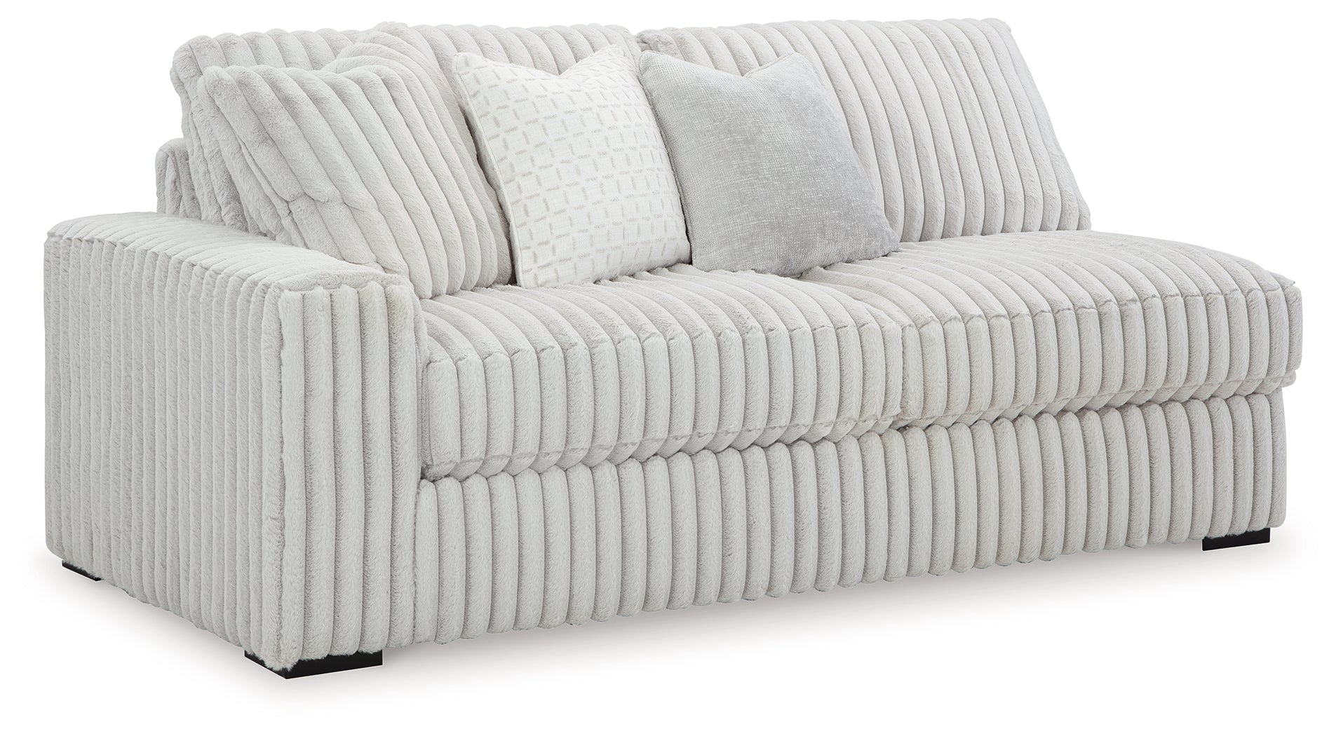 Stupendous Alloy 3-Piece Sectional and Ottoman