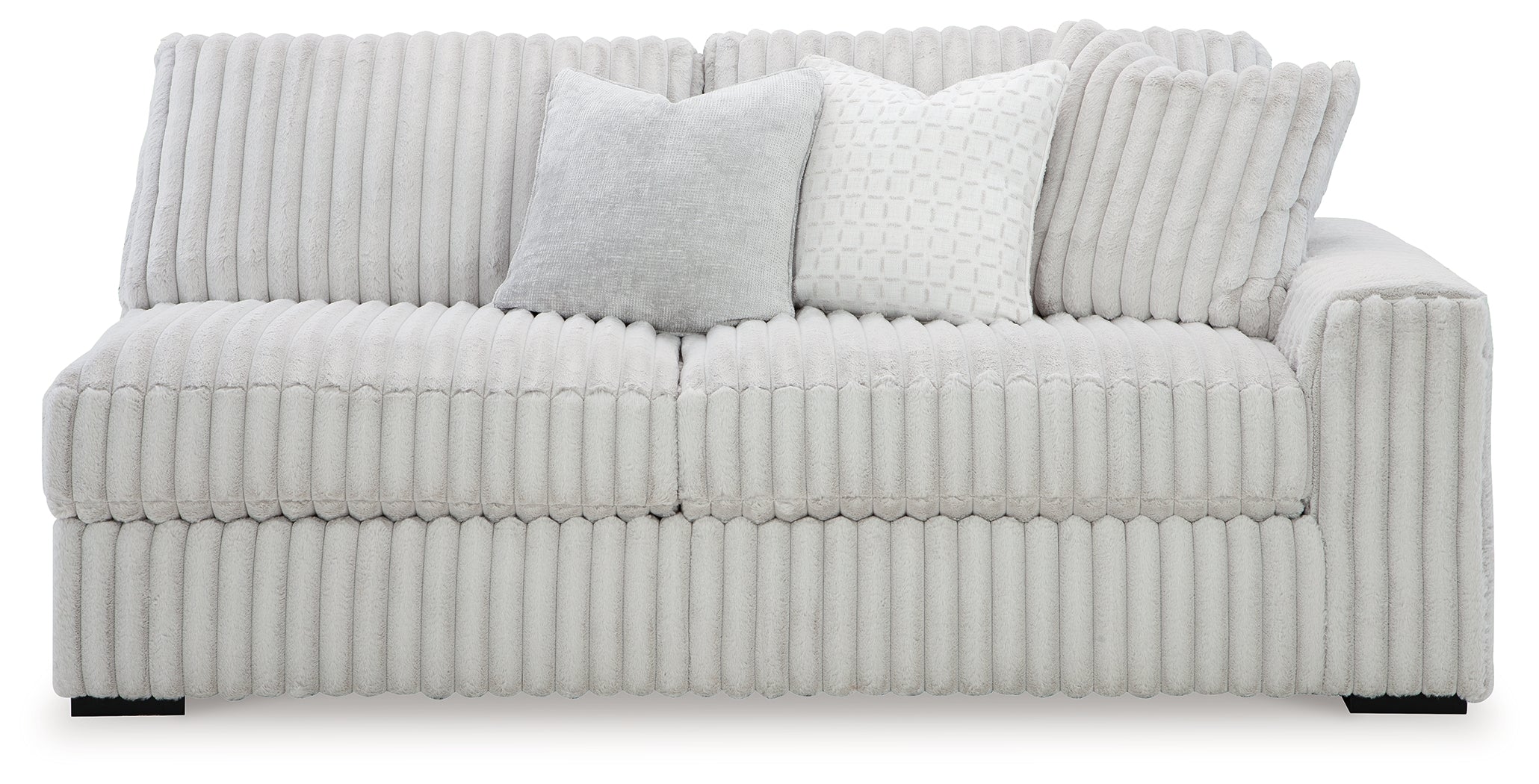 Stupendous Alloy 3-Piece Sectional and Oversized Chaise
