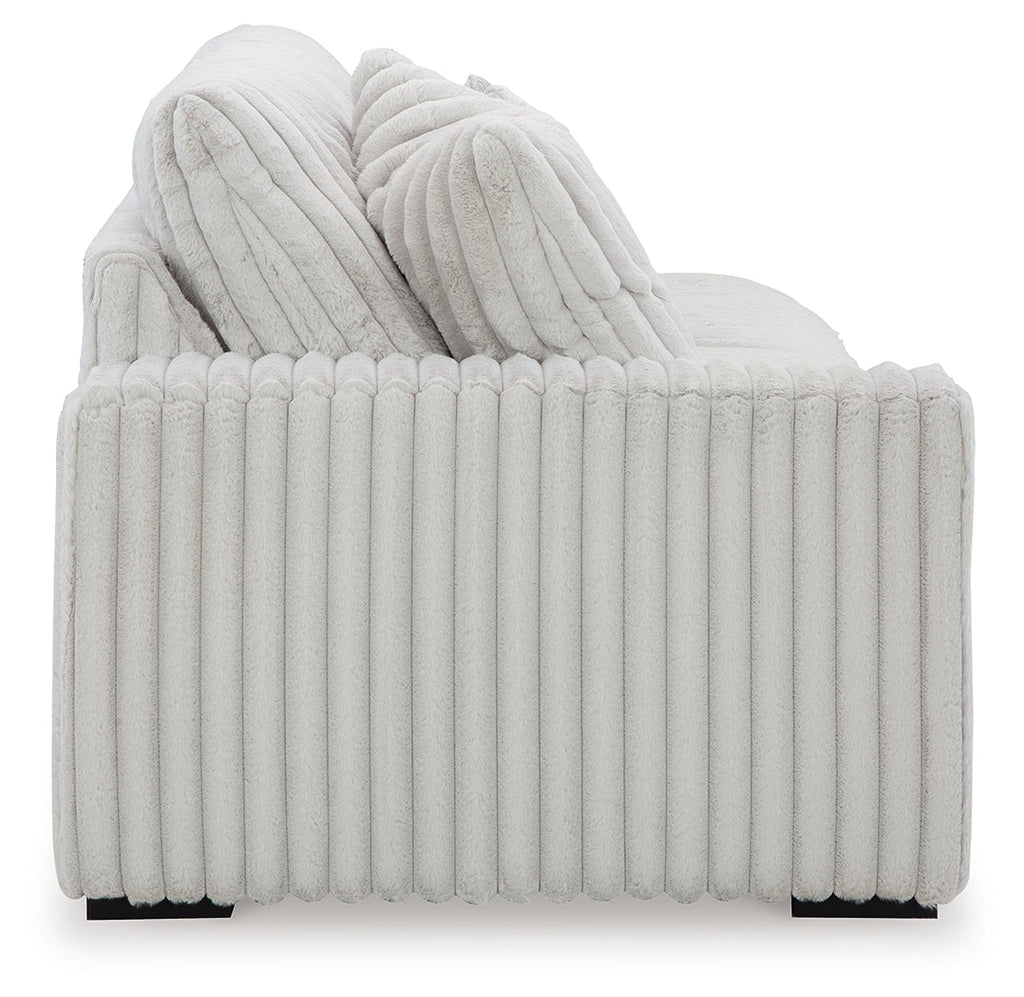 Stupendous Alloy 4-Piece Sectional and Oversized Accent Ottoman