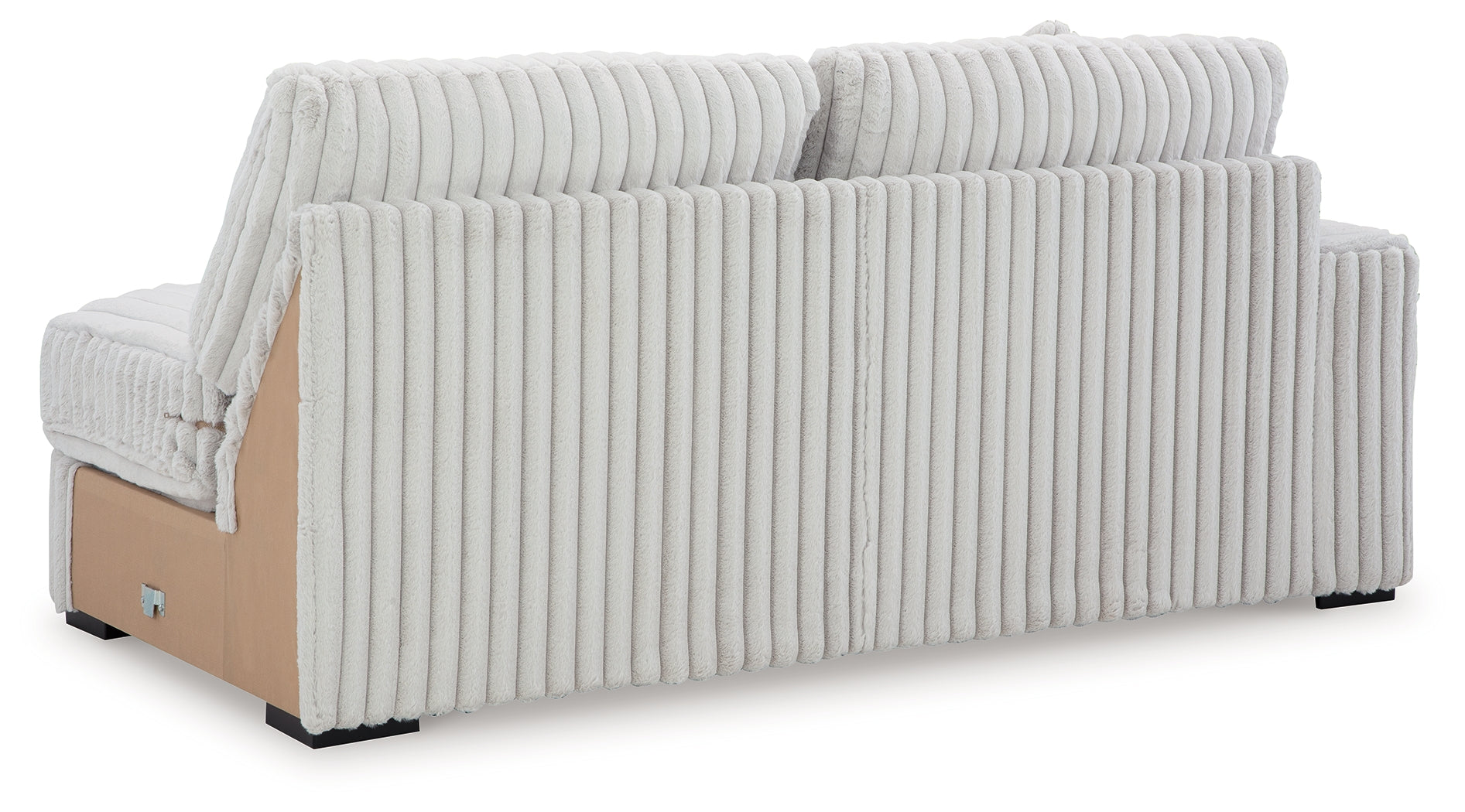 Stupendous Alloy 4-Piece Sectional and Oversized Accent Ottoman