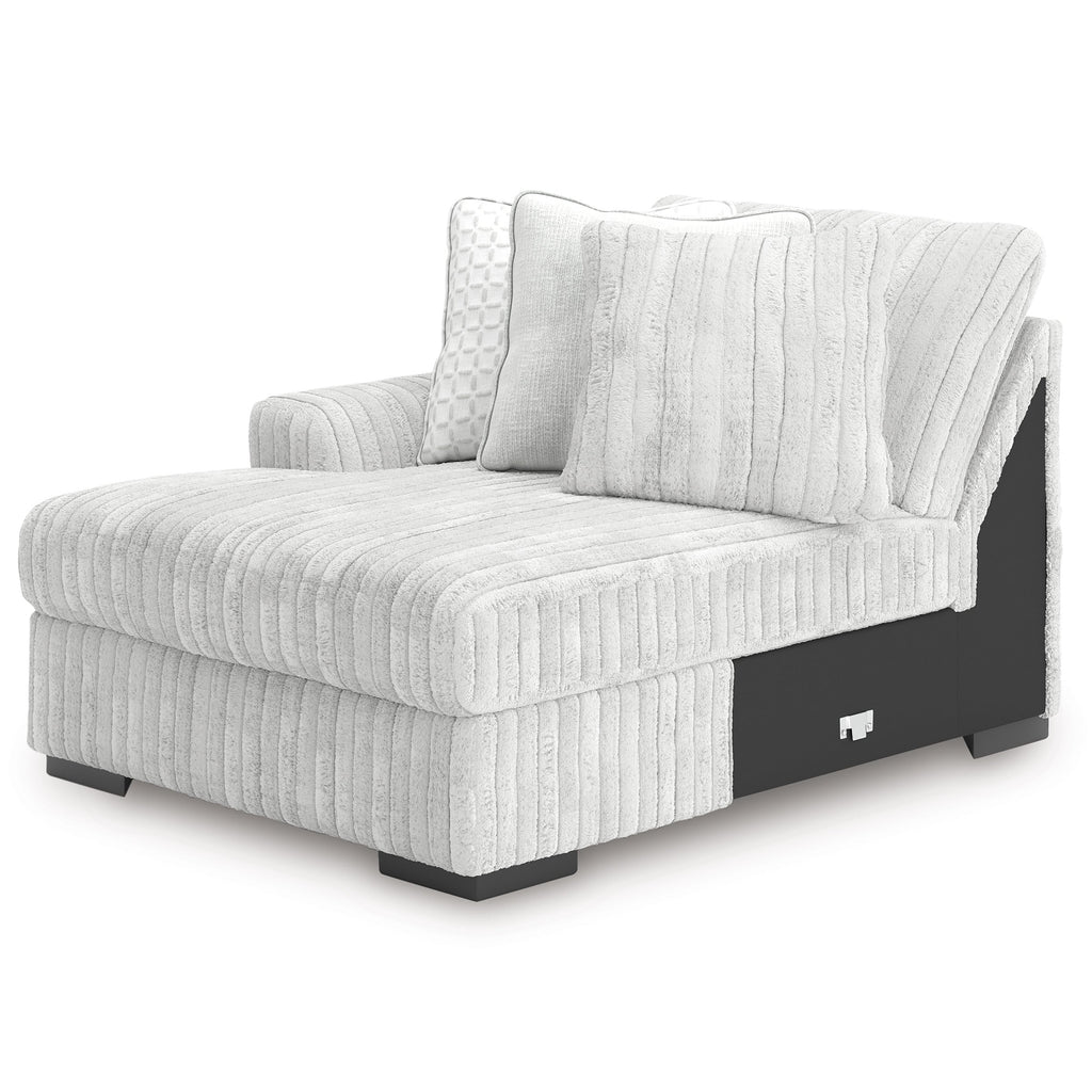 Stupendous Alloy 4-Piece Sectional with Double Chaise