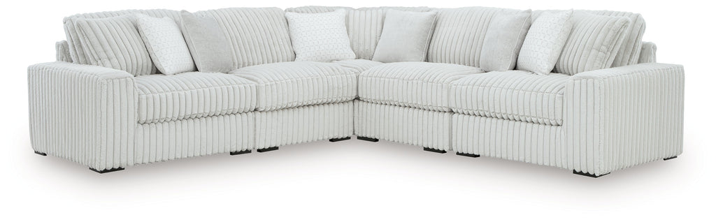 Stupendous Alloy 5-Piece Sectional