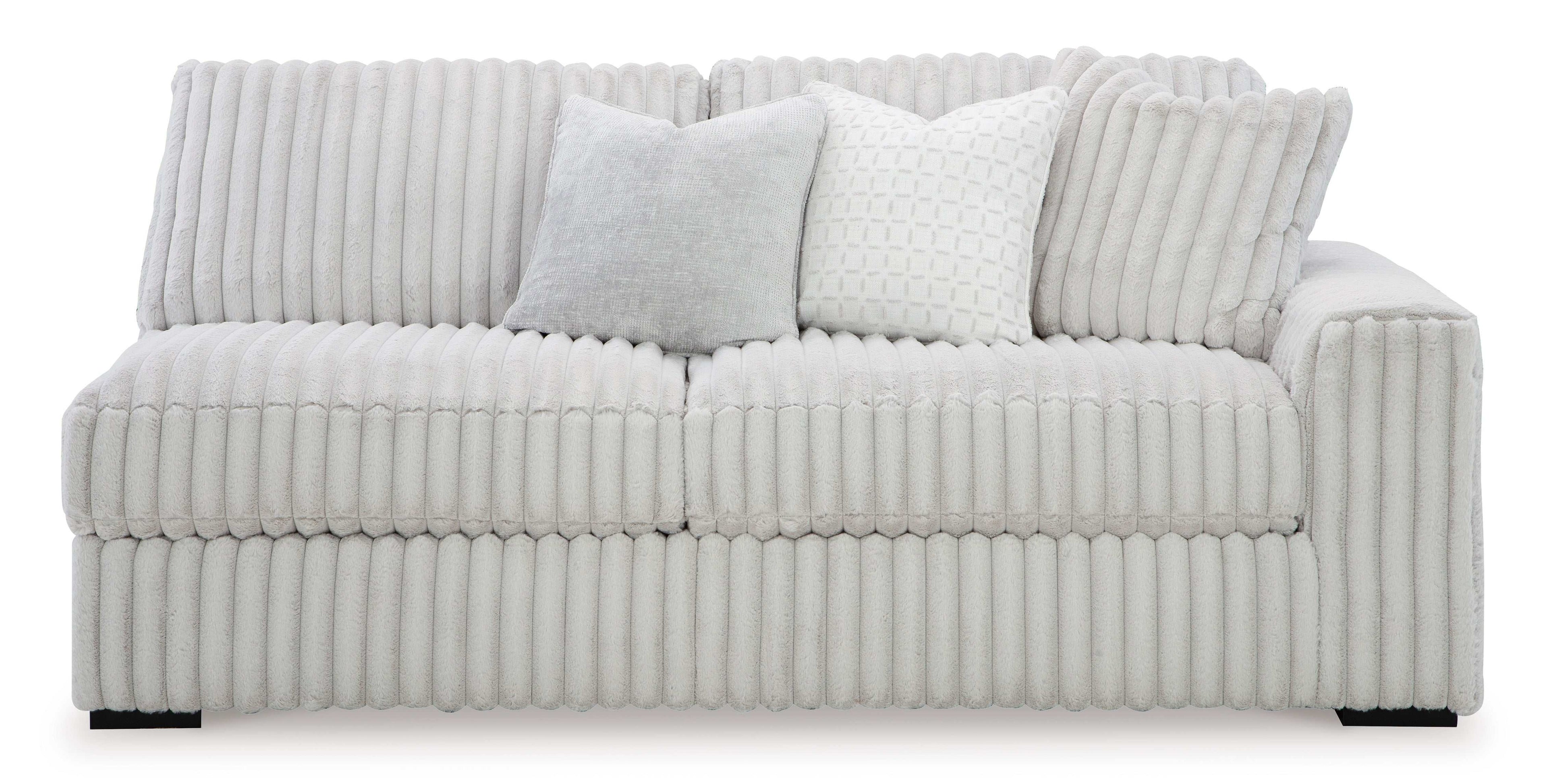 Stupendous Alloy Corduroy 2-Piece LAF Chaise Sectional