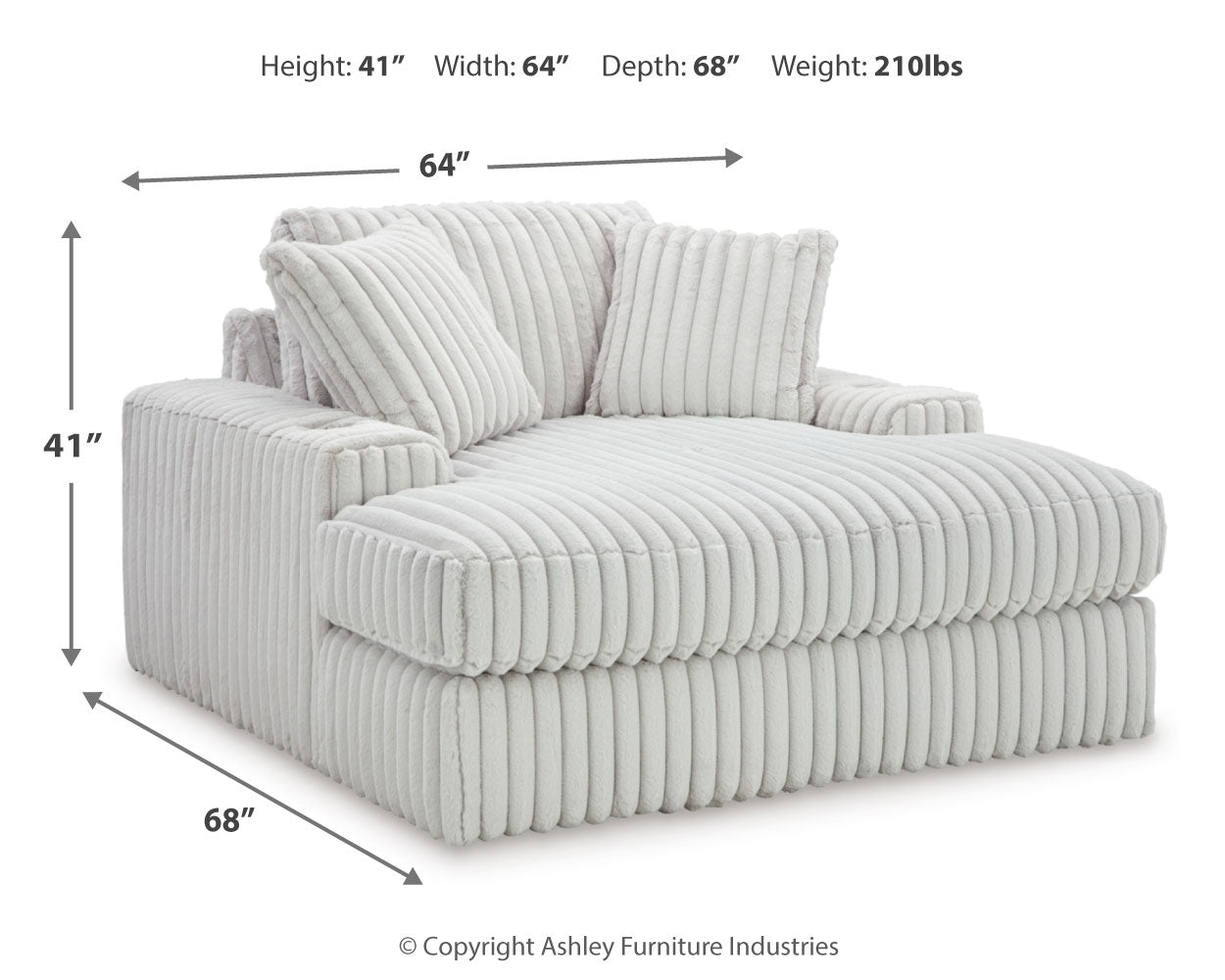 Stupendous Alloy Corduroy 2-Piece RAF Chaise Sectional