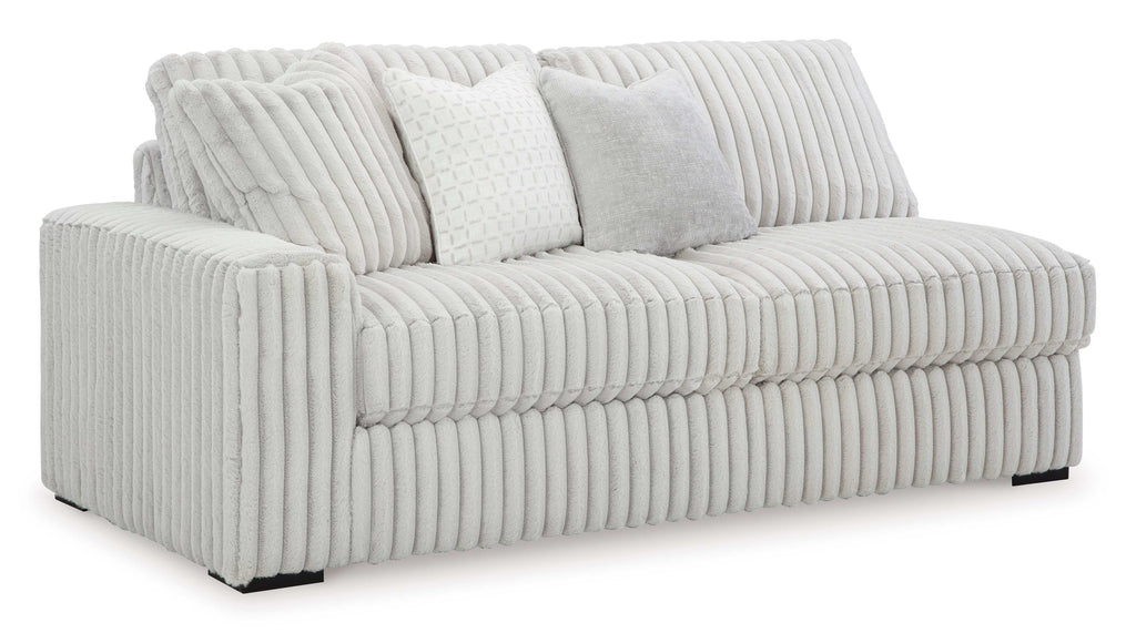 Stupendous Alloy Corduroy 2-Piece RAF Chaise Sectional