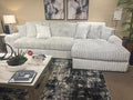 Stupendous Alloy Corduroy 2-Piece RAF Chaise Sectional
