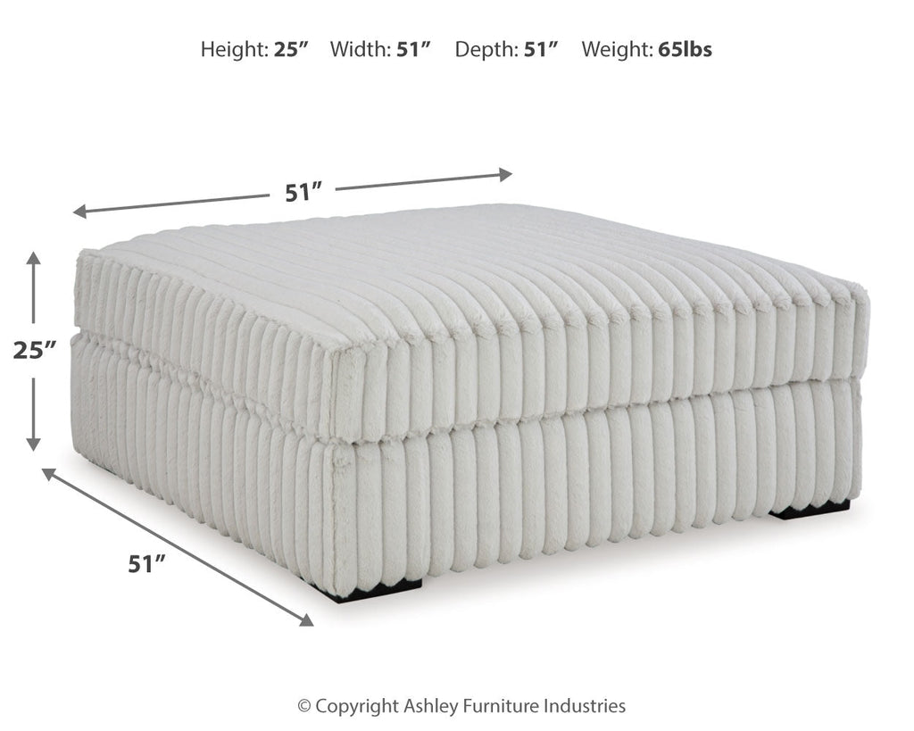Stupendous Alloy Corduroy Oversized Accent Ottoman