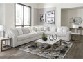 Stupendous Alloy Corduroy Symmetrical Sectional Living Room Set / 4pc