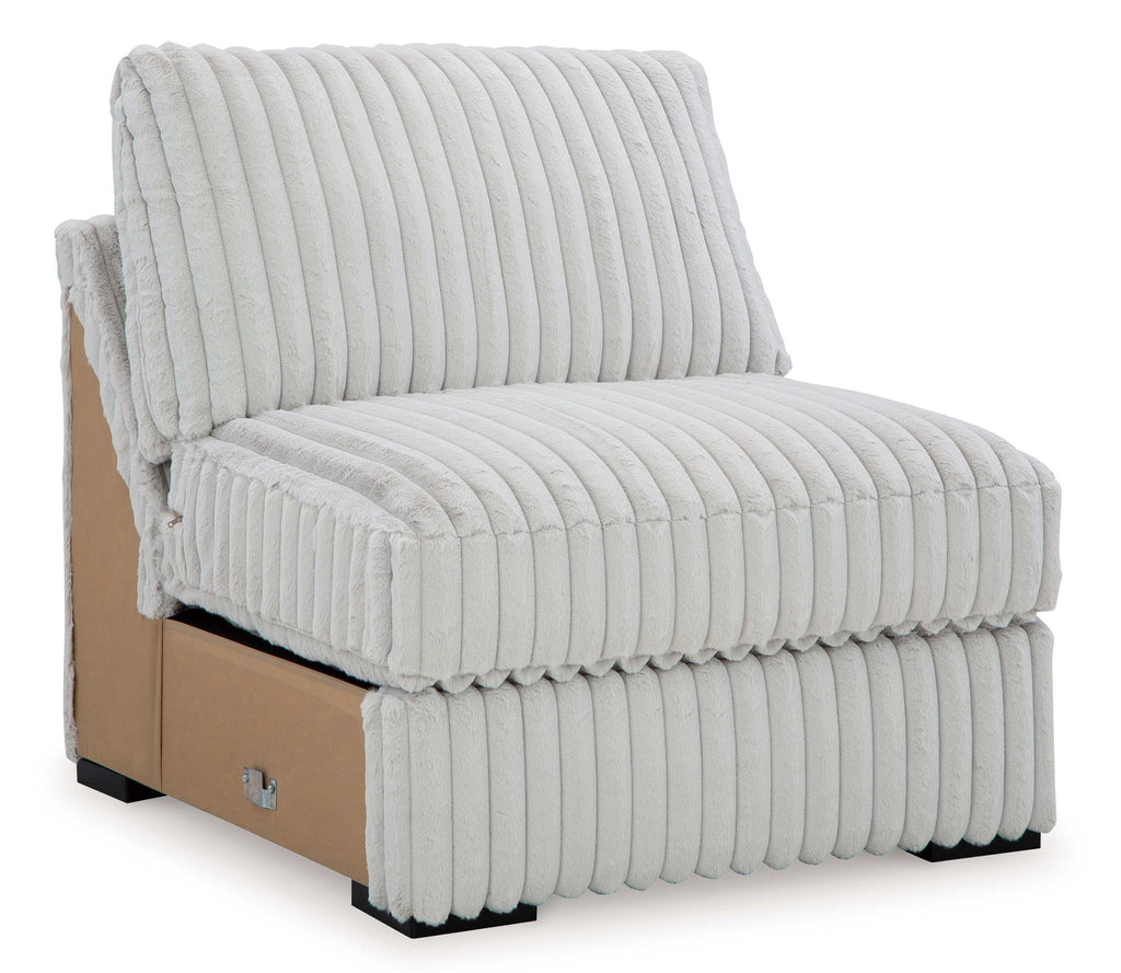 Stupendous Alloy Corduroy Symmetrical Sectional Living Room Set / 4pc