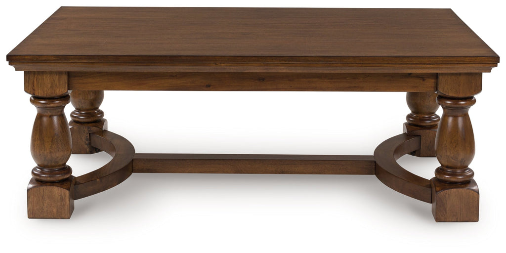 Sturlayne Brown Coffee Table and End Table