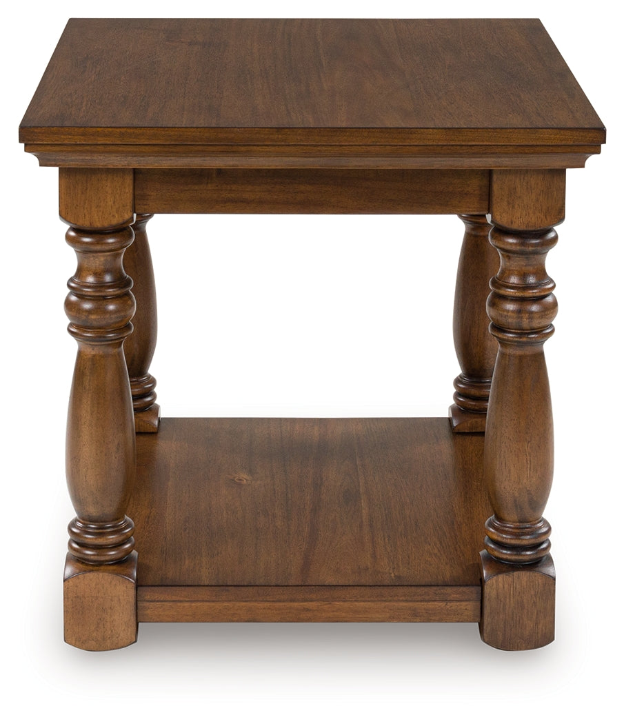 Sturlayne Brown Coffee Table and End Table
