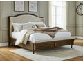 Sturlayne Brown Queen Upholstered Panel Bed