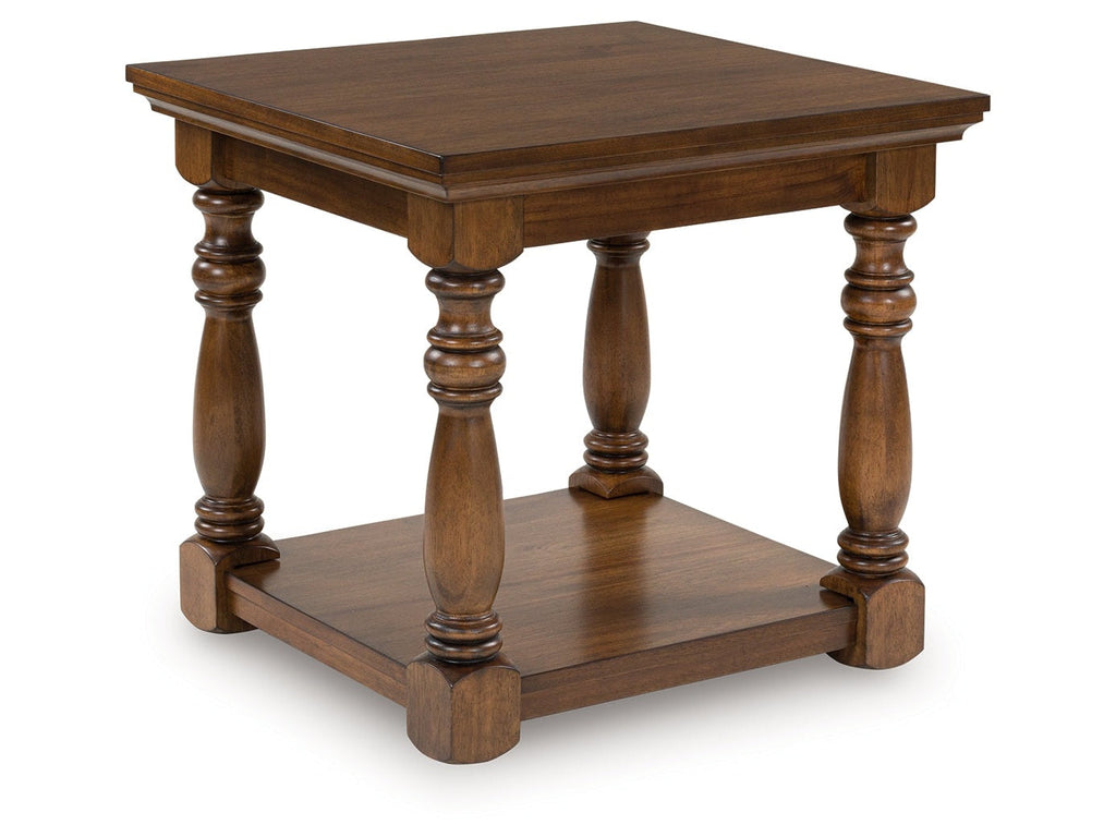 Sturlayne Brown Rectangular End Table