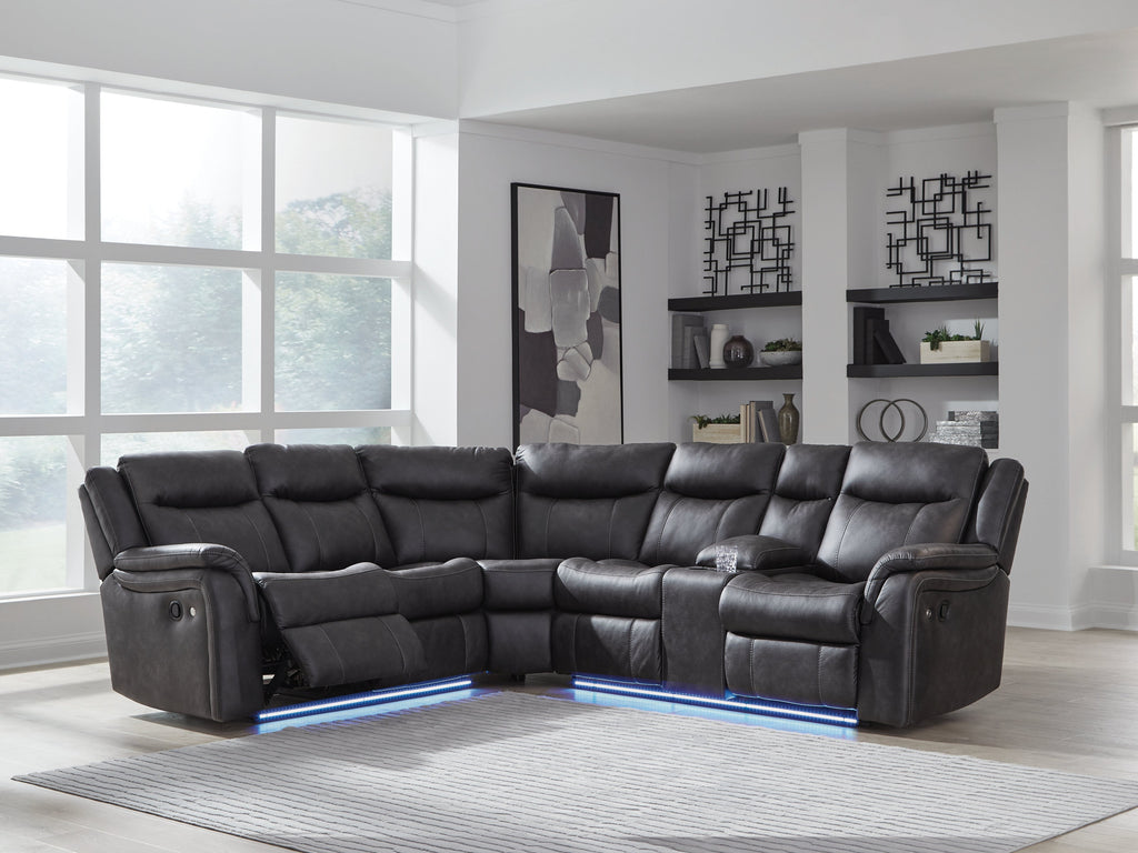 Sultan Meadow Carbon 2-Piece Reclining Sectional