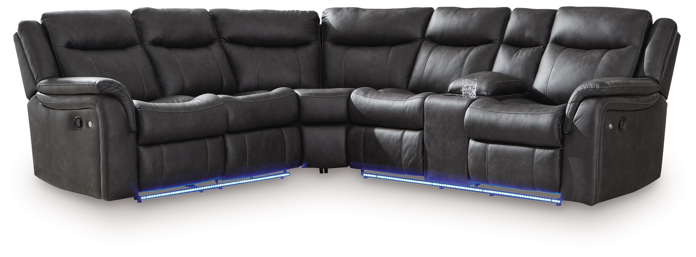 Sultan Meadow Carbon 2-Piece Reclining Sectional