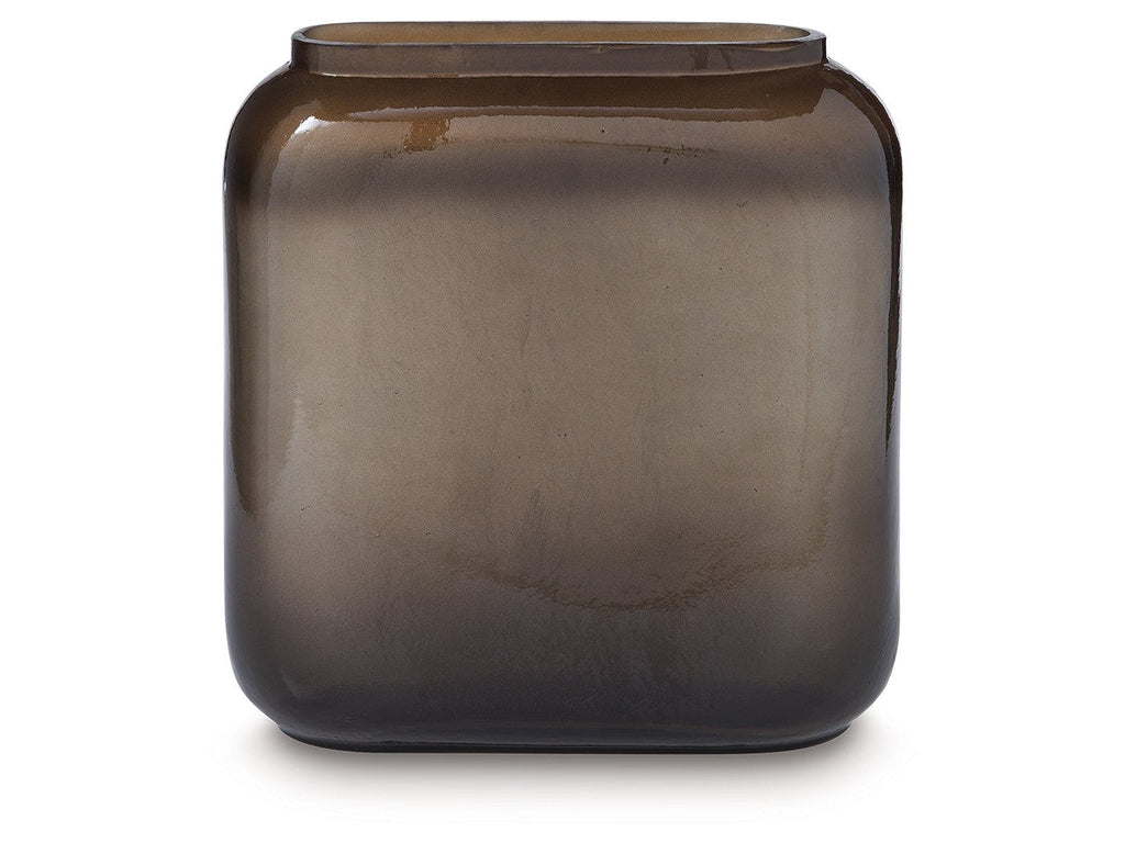 Sumner Gray/Gold Vase (10''H)