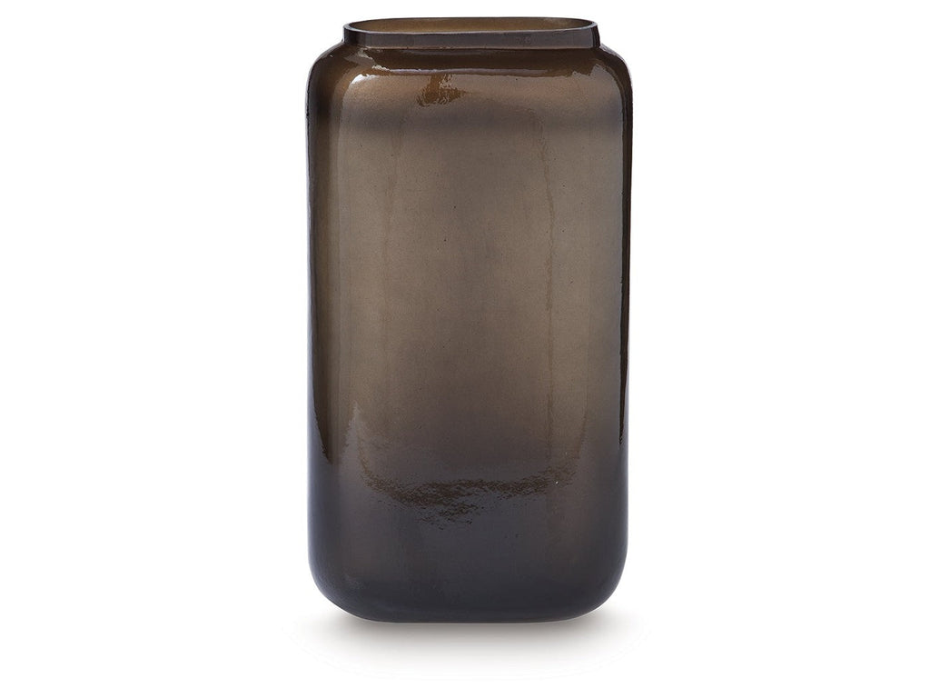 Sumner Gray/Gold Vase (14''H)
