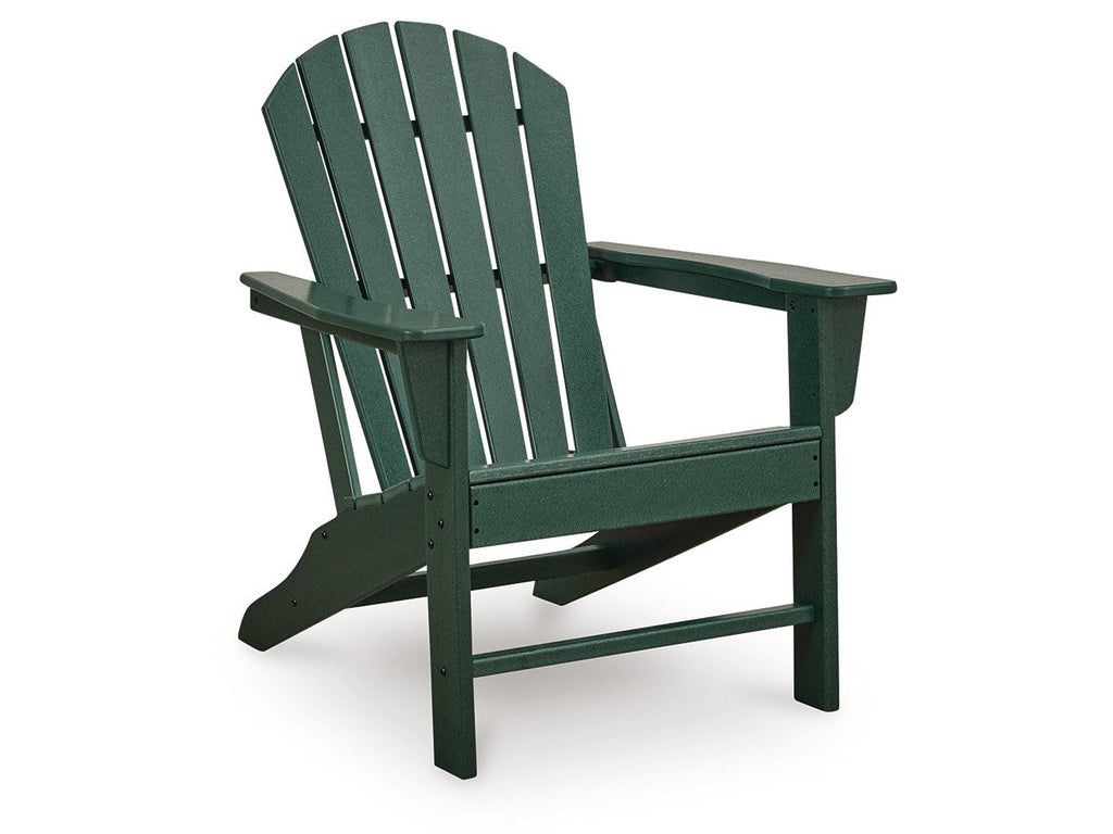 Sundown Shores Green Adirondack Chair