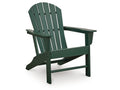 Sundown Shores Green Adirondack Chair