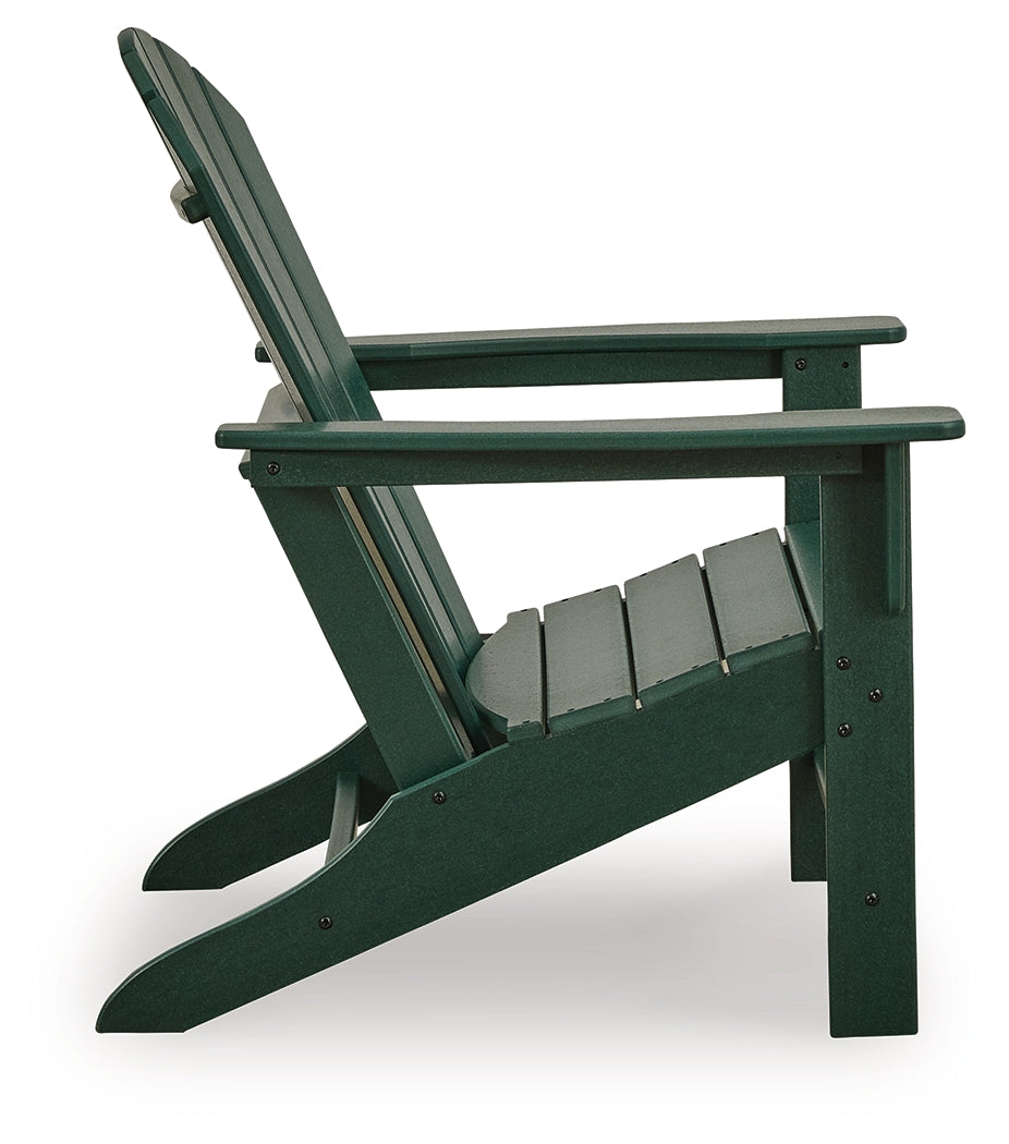 Sundown Shores Green Adirondack Chair