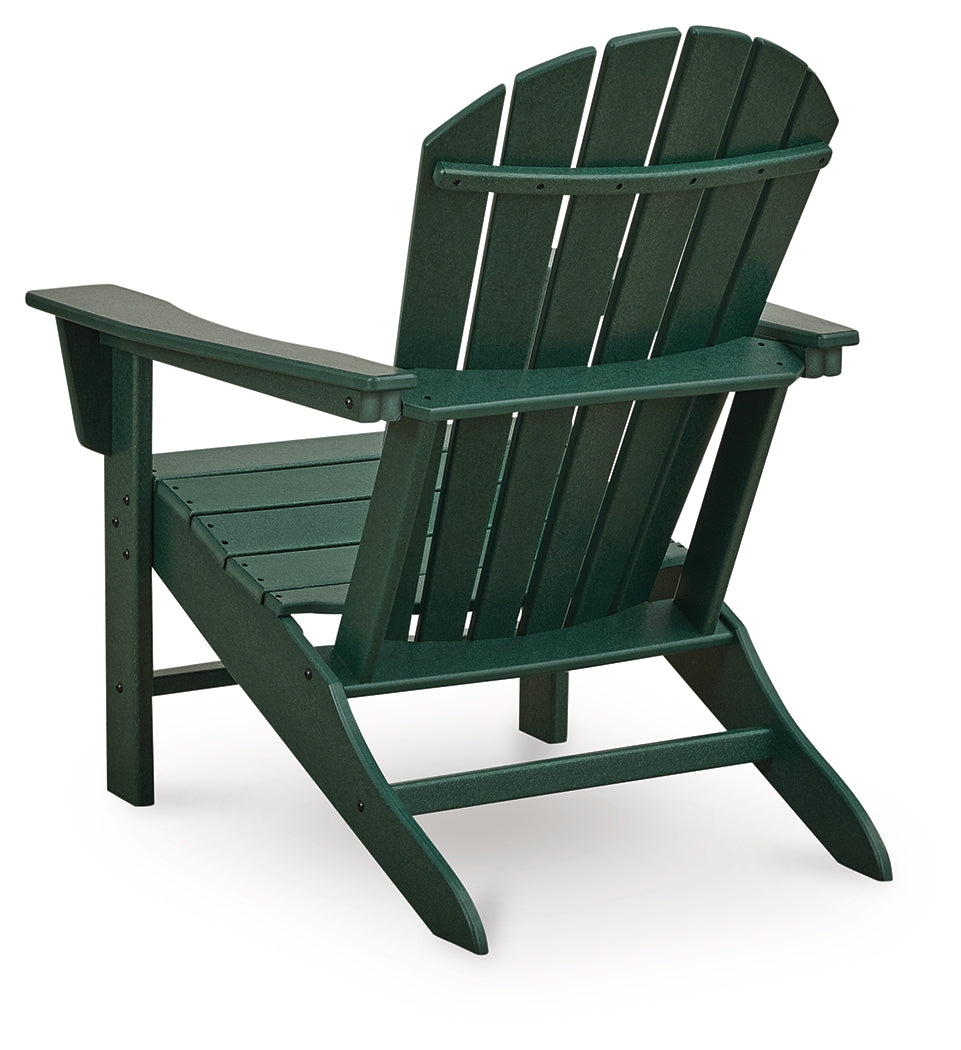 Sundown Shores Green Adirondack Chair