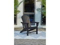 Sundown Treasure Black Adirondack Chair