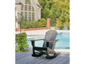 Sundown Treasure Black Outdoor Rocking Chair