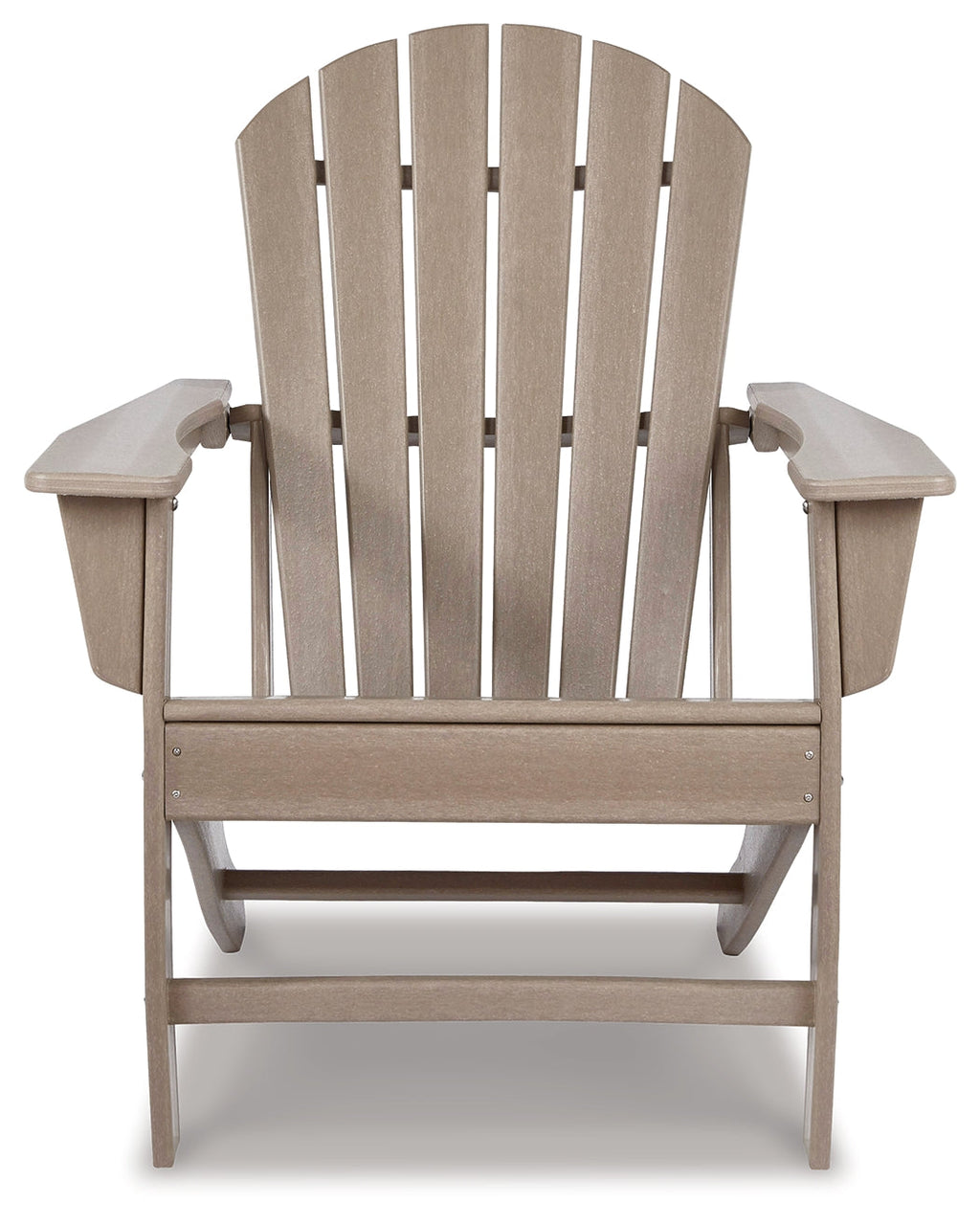Sundown Treasure Driftwood 4 Adirondack Chairs & Outdoor End Table