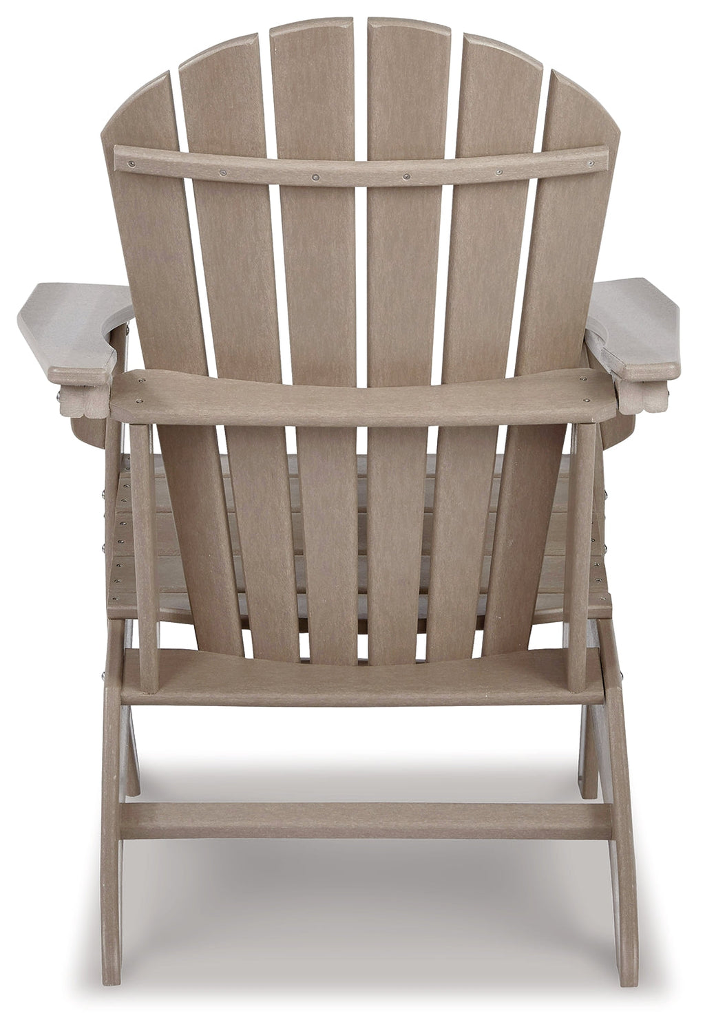 Sundown Treasure Driftwood 4 Adirondack Chairs & Outdoor End Table