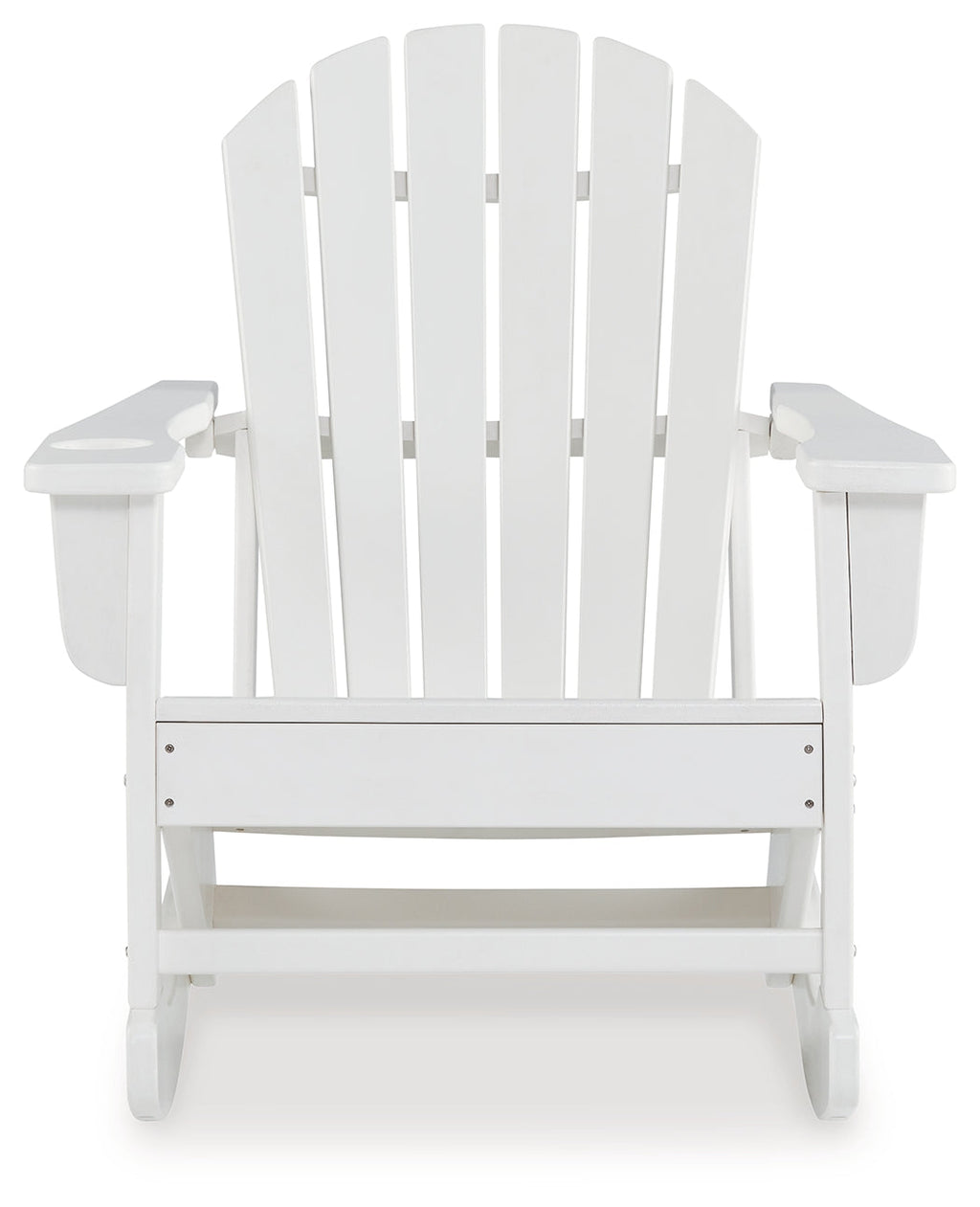 Sundown Treasure White Outdoor Rocking Chair