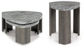 Surmour Gray/Brown Coffee Table and End Table