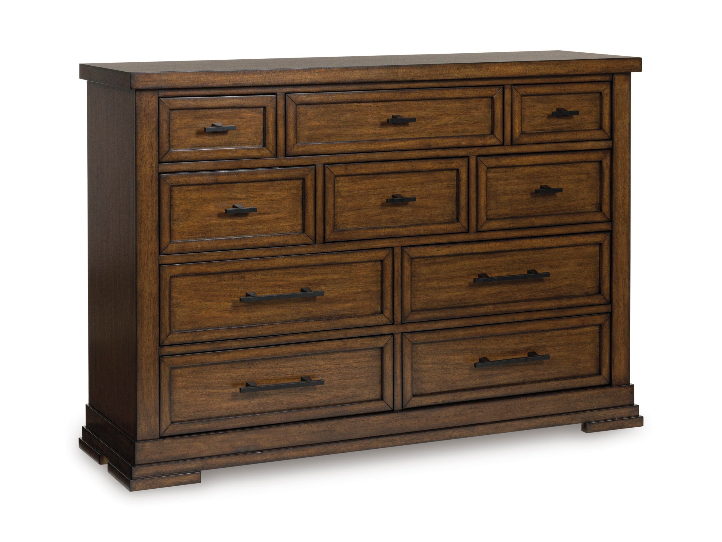Taffenbrook Brown Dresser and Mirror