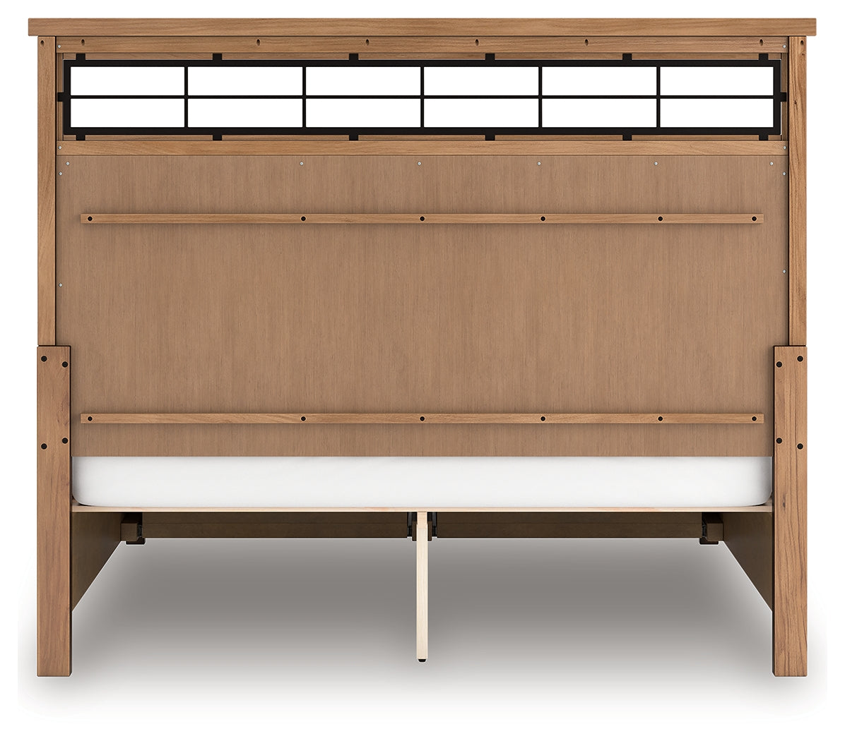 Taffenbrook Medium Brown California King Panel Storage Bed