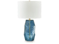 Tallow Blue Table Lamp