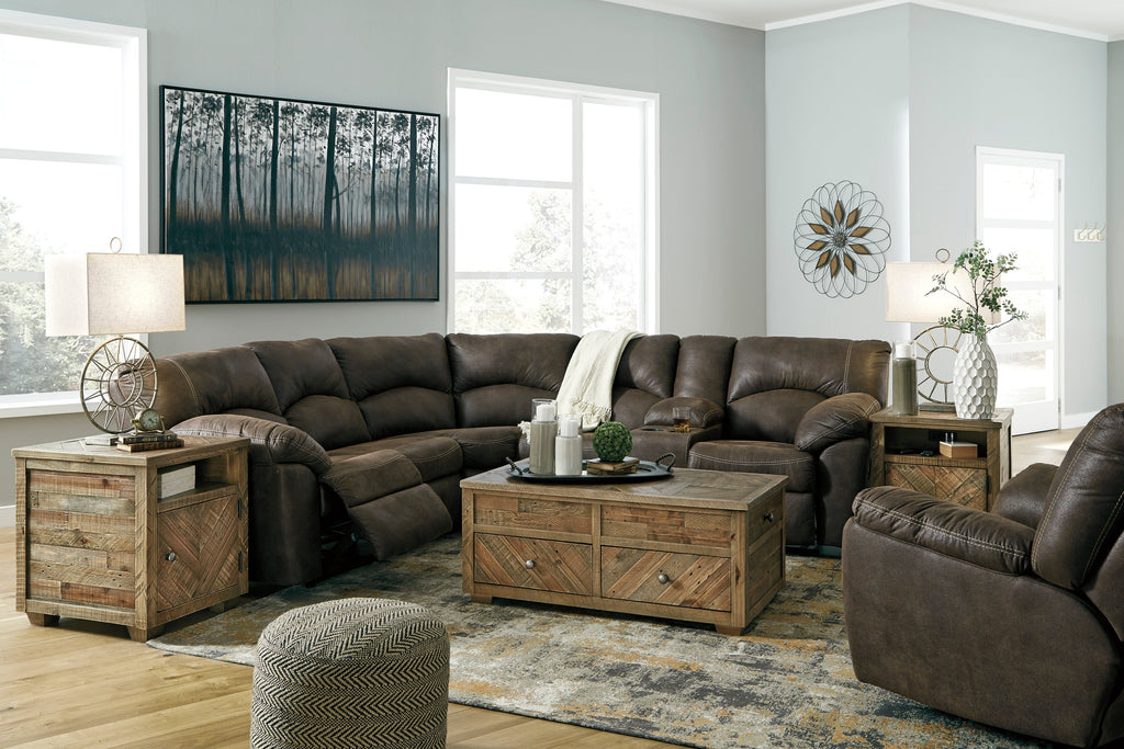 Tambo Faux Leather Manual Recliner