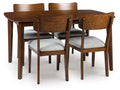 Tameride Brown Dining Room Table Set (Set of 5)