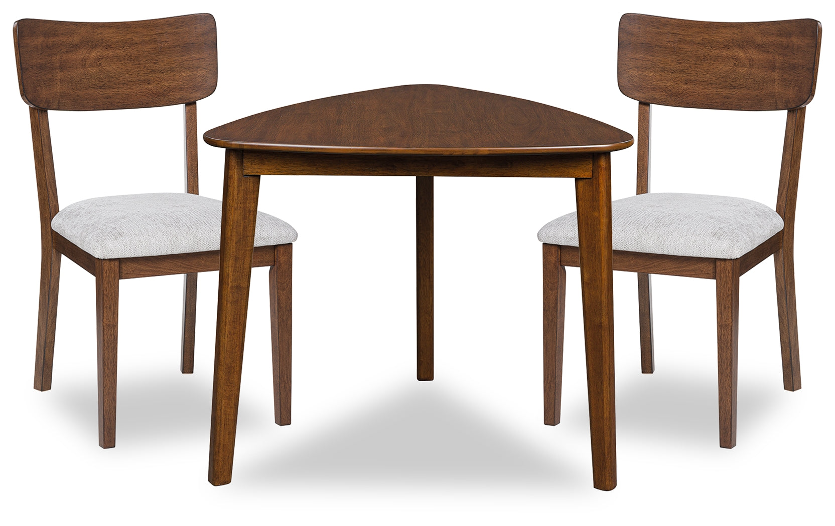 Tameride Brown Dining Table and 2 Chairs
