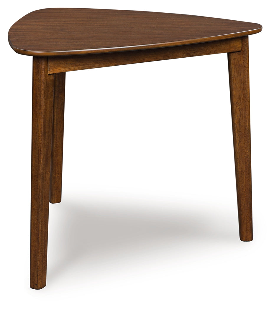 Tameride Brown Dining Table and 2 Chairs