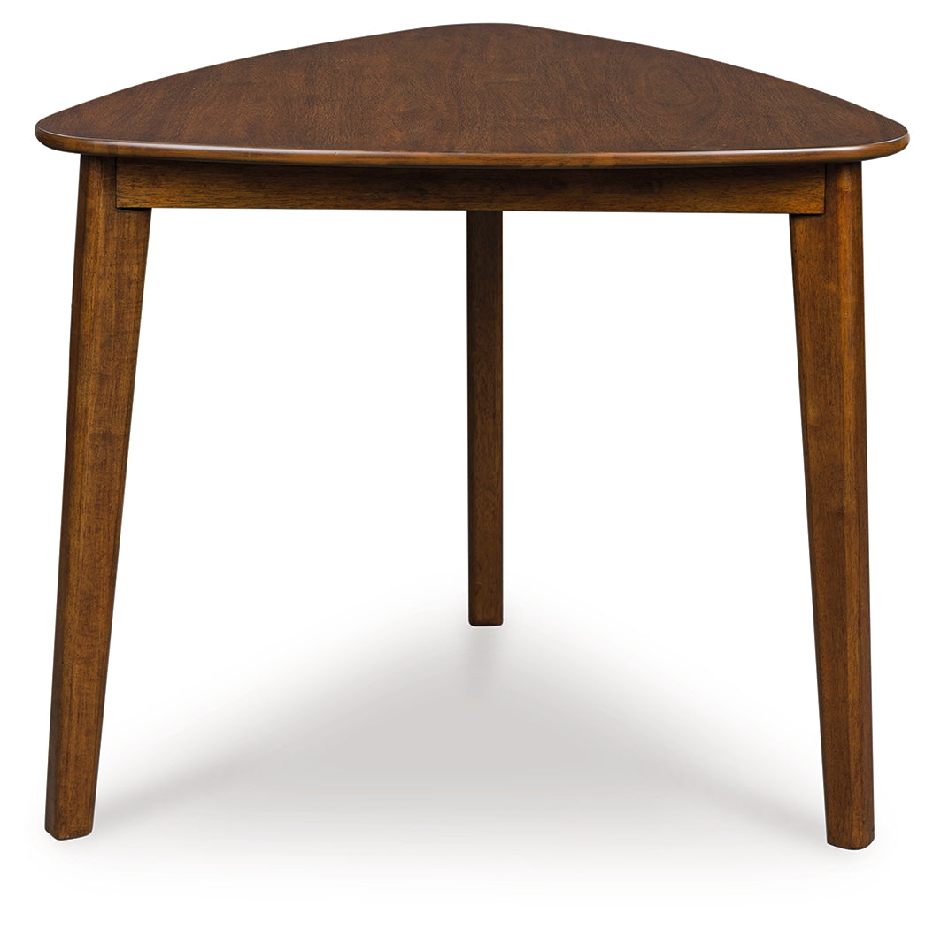Tameride Brown Dining Table and 2 Chairs