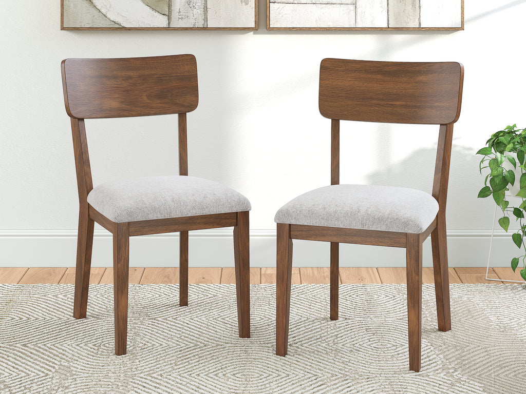 Tameride Brown Dining Table and 2 Chairs