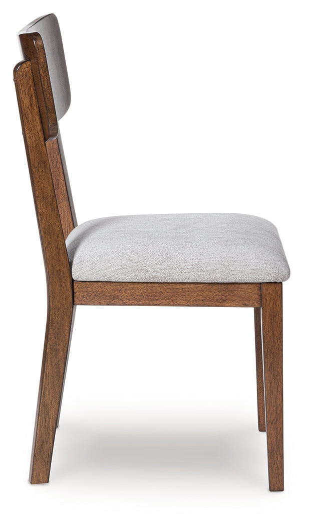 Tameride Brown Dining Upholstered Side Chair (Set of 2)