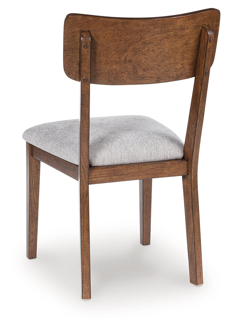 Tameride Brown Dining Upholstered Side Chair (Set of 2)