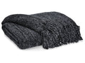 Tamish Black Throw