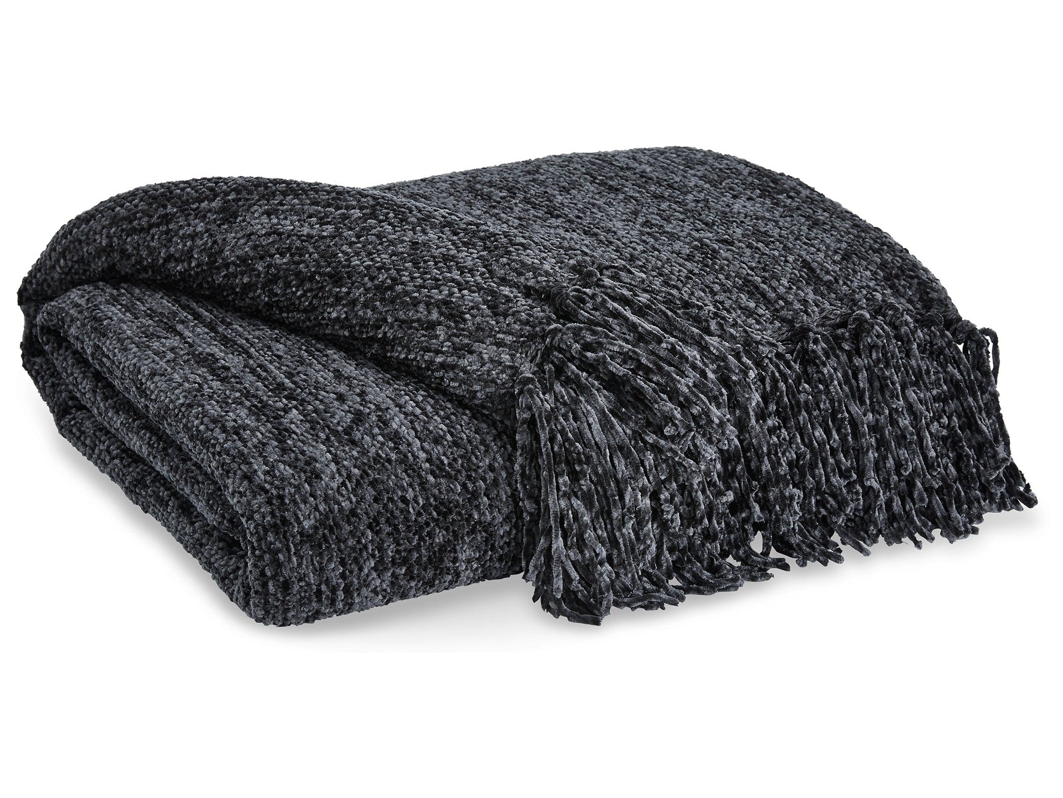 Tamish Black Throw