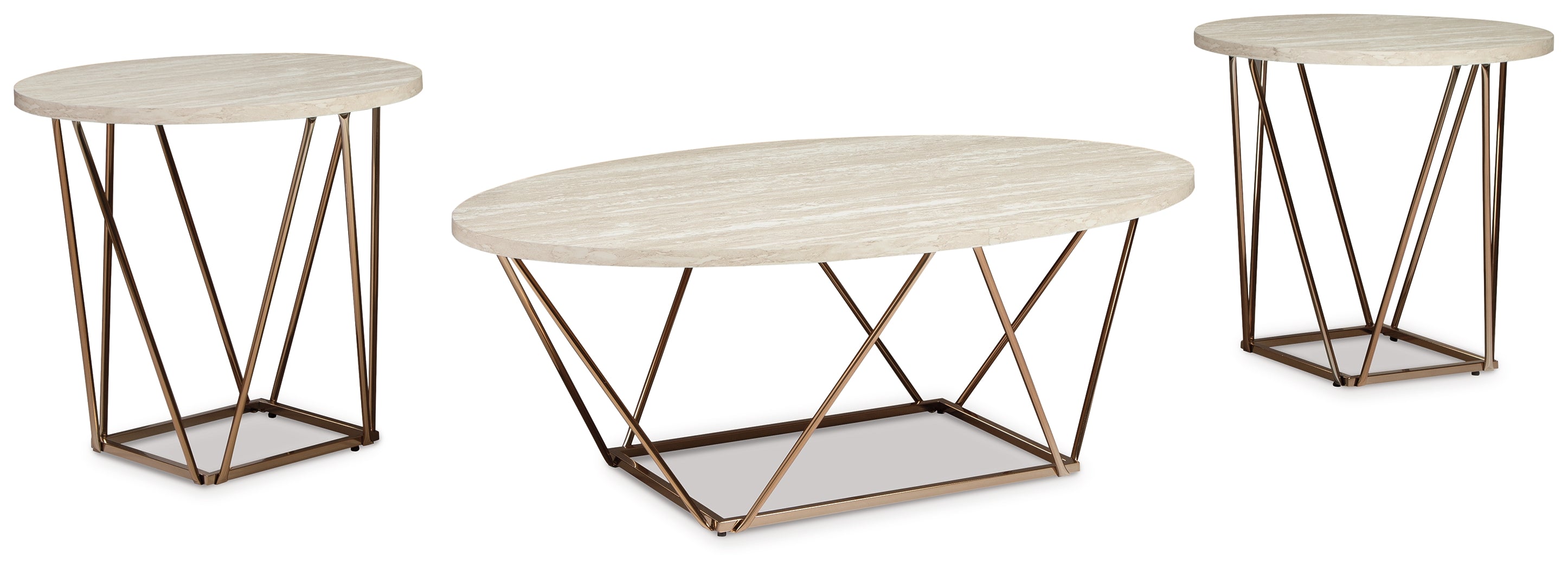 Tarica Coffee Table Set / 3pc