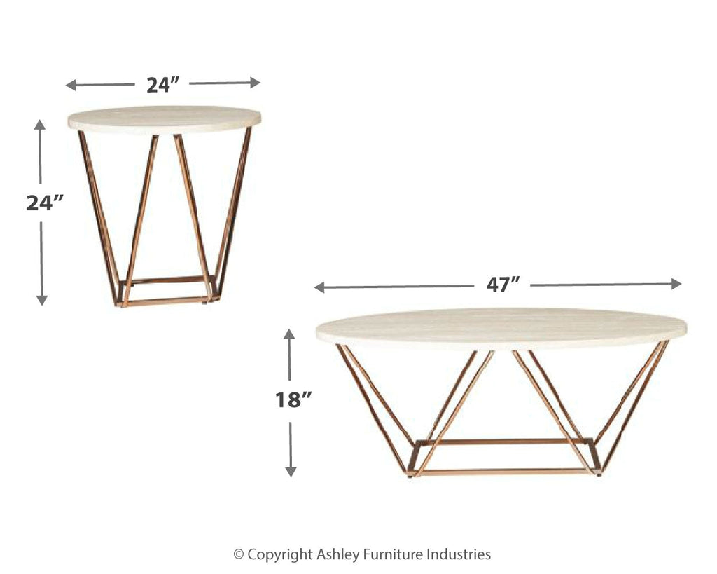 Tarica Coffee Table Set / 3pc